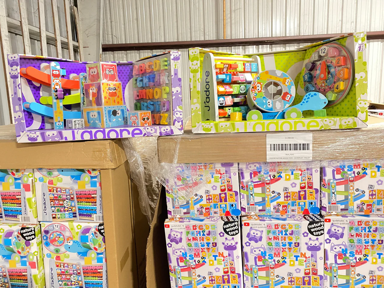 Jadore Wooden Toys pallets