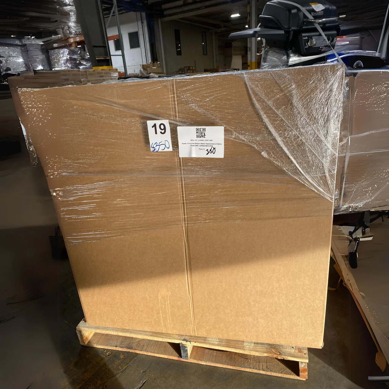 LOWES GM-19-RDC Unmanifested Pallet