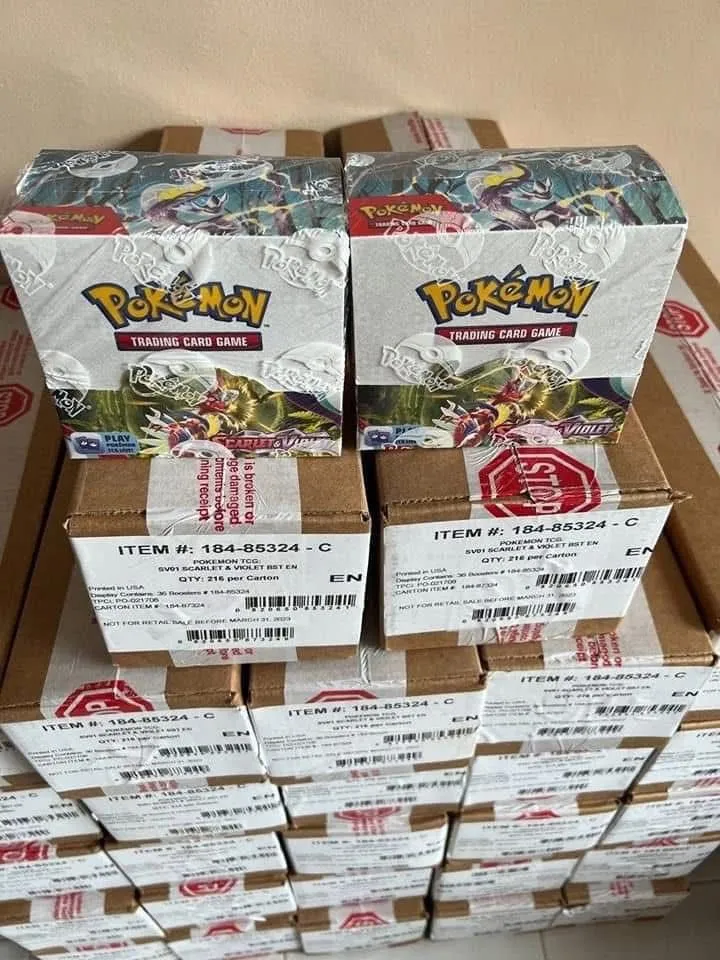 Exclusive Pokémon Card Pallet Deals | Premium Wholesale Trading Cards - Image 3