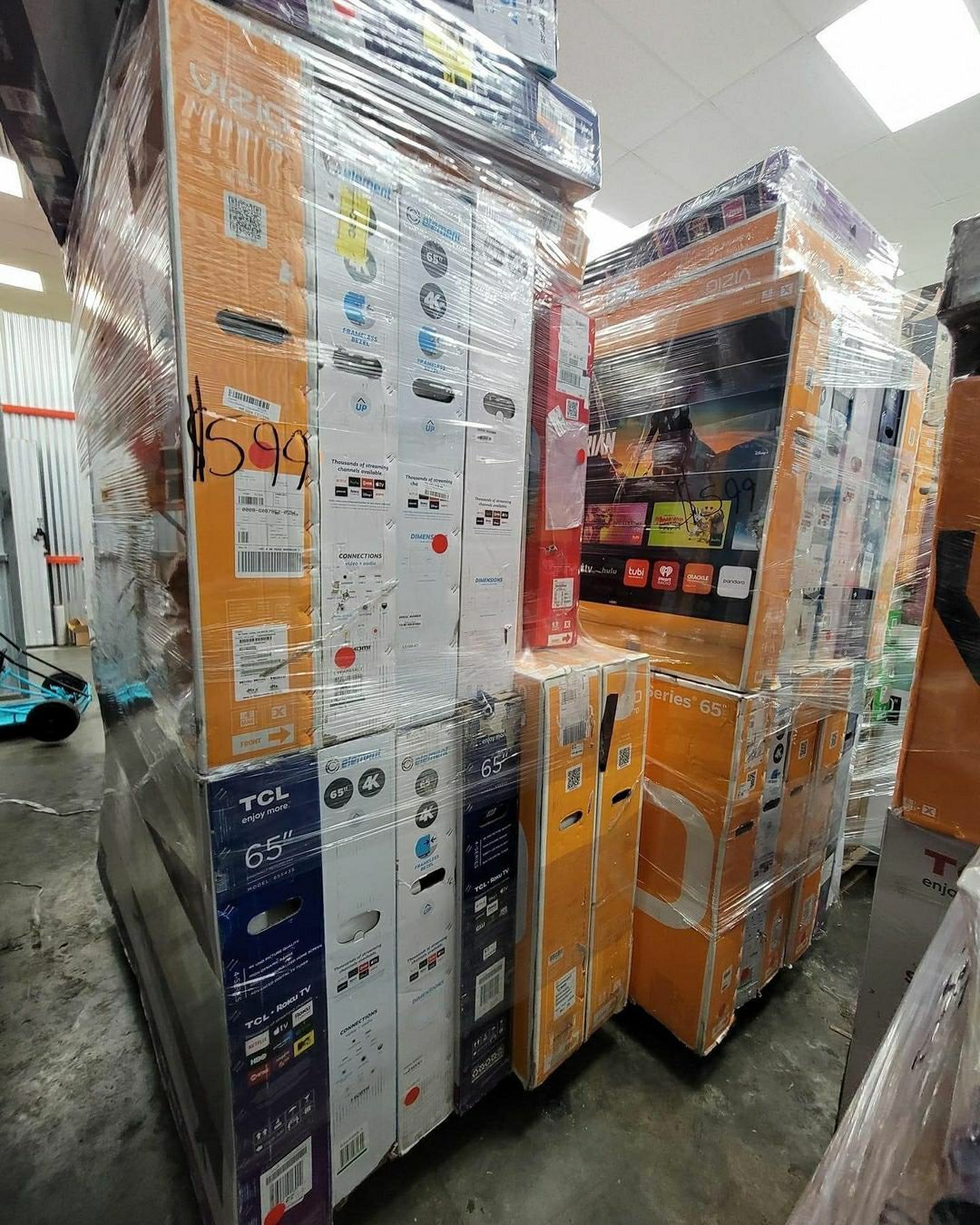 TV pallets for sale