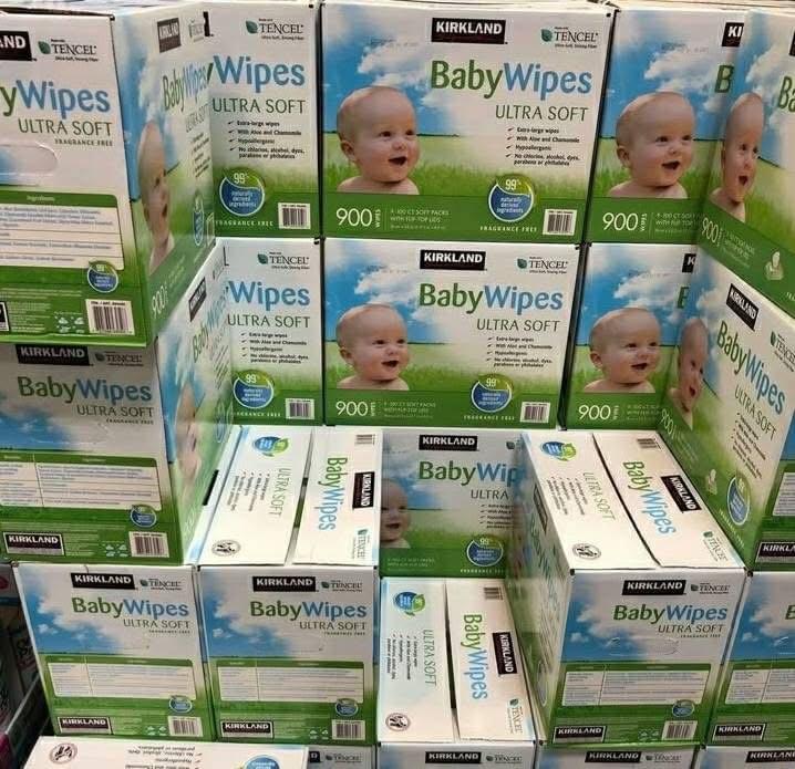 Baby Wipes Pallets